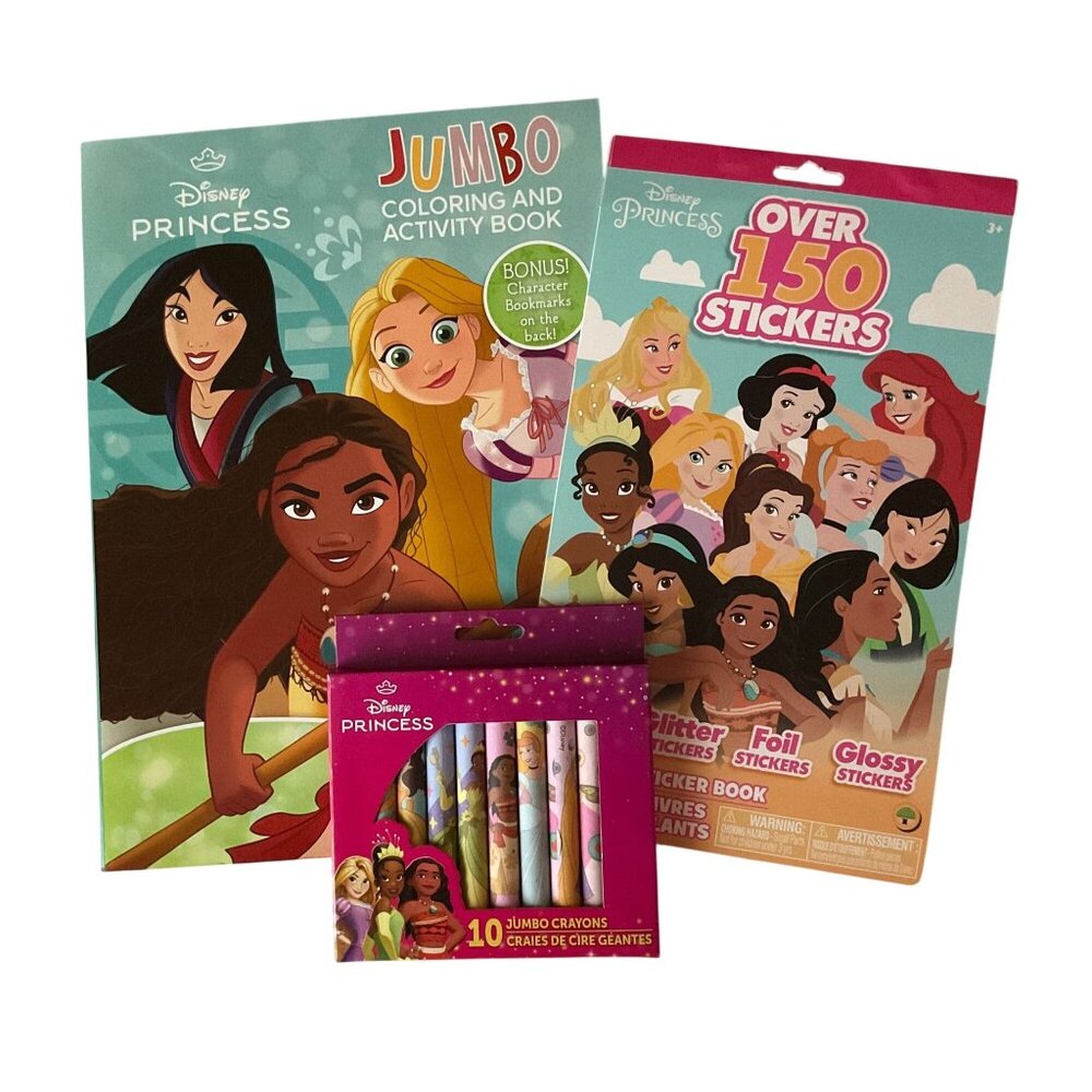 Disney Princess Activity Gift Set (Easter Basket Stuffer)